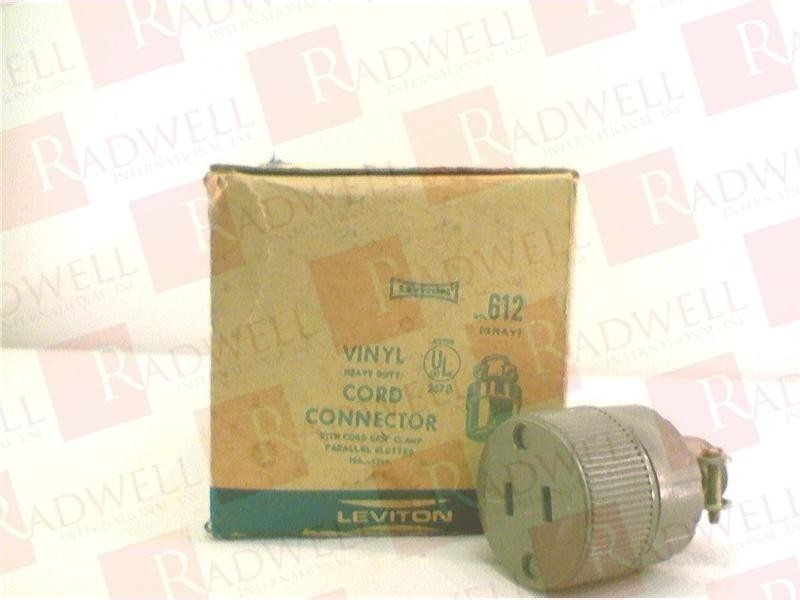 LEVITON 612 / 612 (NEW IN BOX)