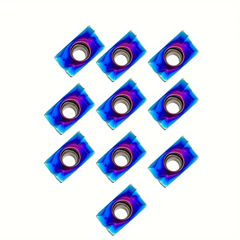 50pcs APMT1604 PDER-DP Carbide Inserts for 400R Milling Nano Blue HRC65