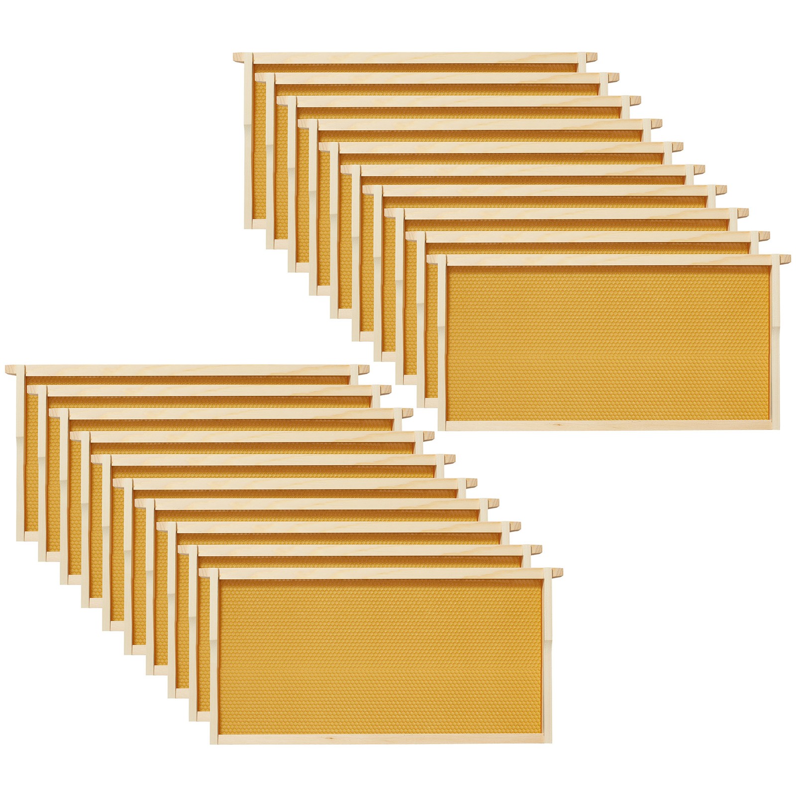 Beehive Kit Fully Assembled and Painted – 10 Frame Kit, 2 Deep, 2 Medium Supers