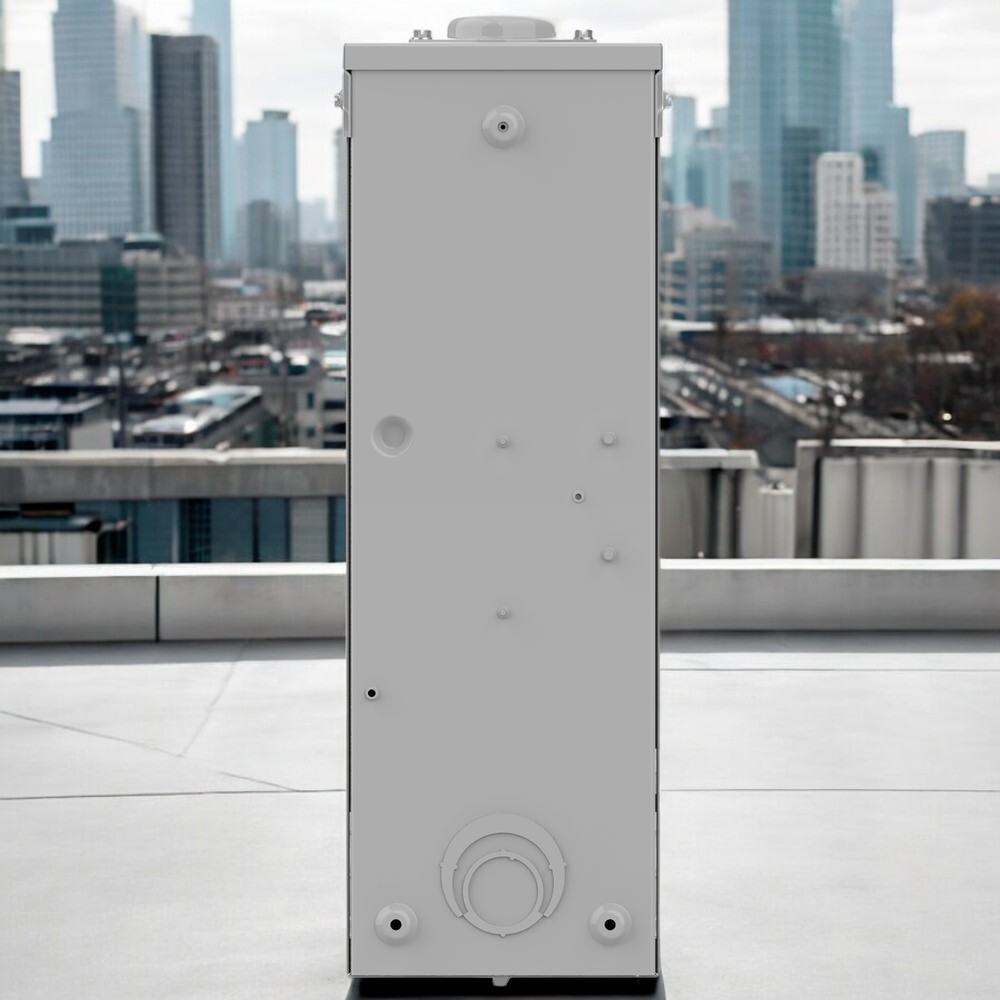 Square D QO 200 Amp 2-Pole Outdoor Circuit Breaker Enclosure Code Compliant NEW
