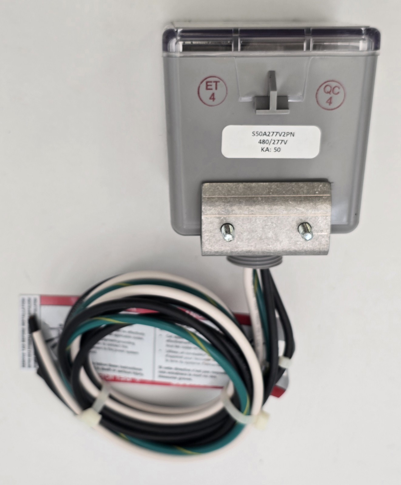 Asco 420277SP05NWSJ10 Compact Surge Suppressor 400 Series 480/277V 140F Air Temp
