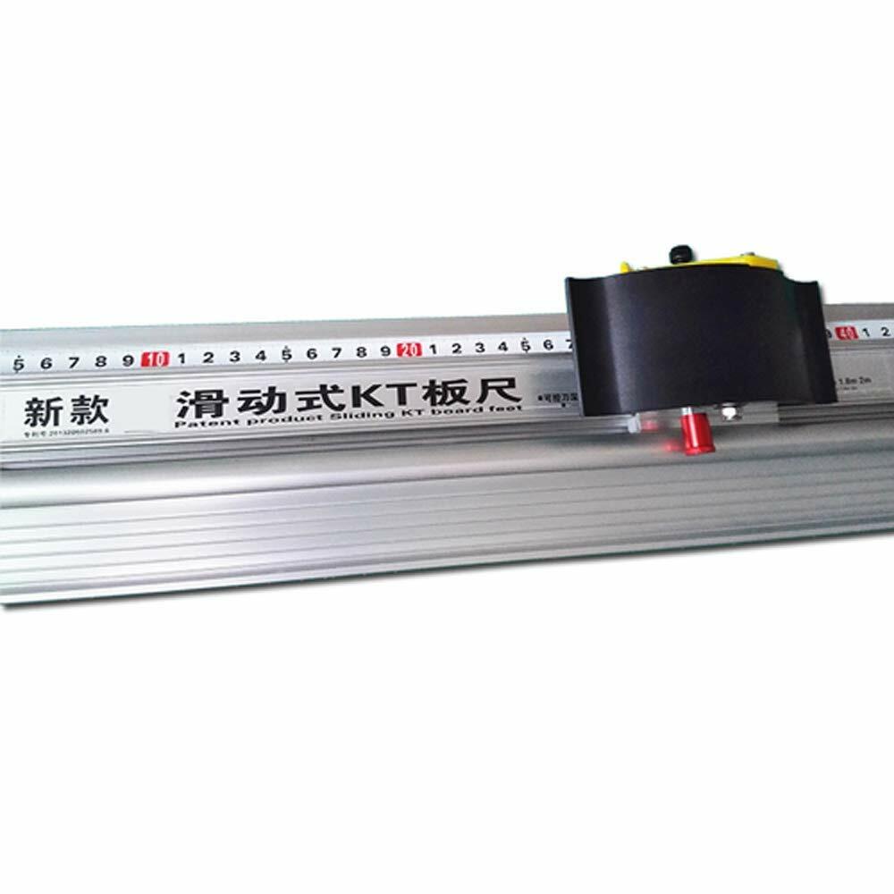 Manual Sliding KT Board Trimmer Cutting Ruler for Paper PVC PET Film Cutting