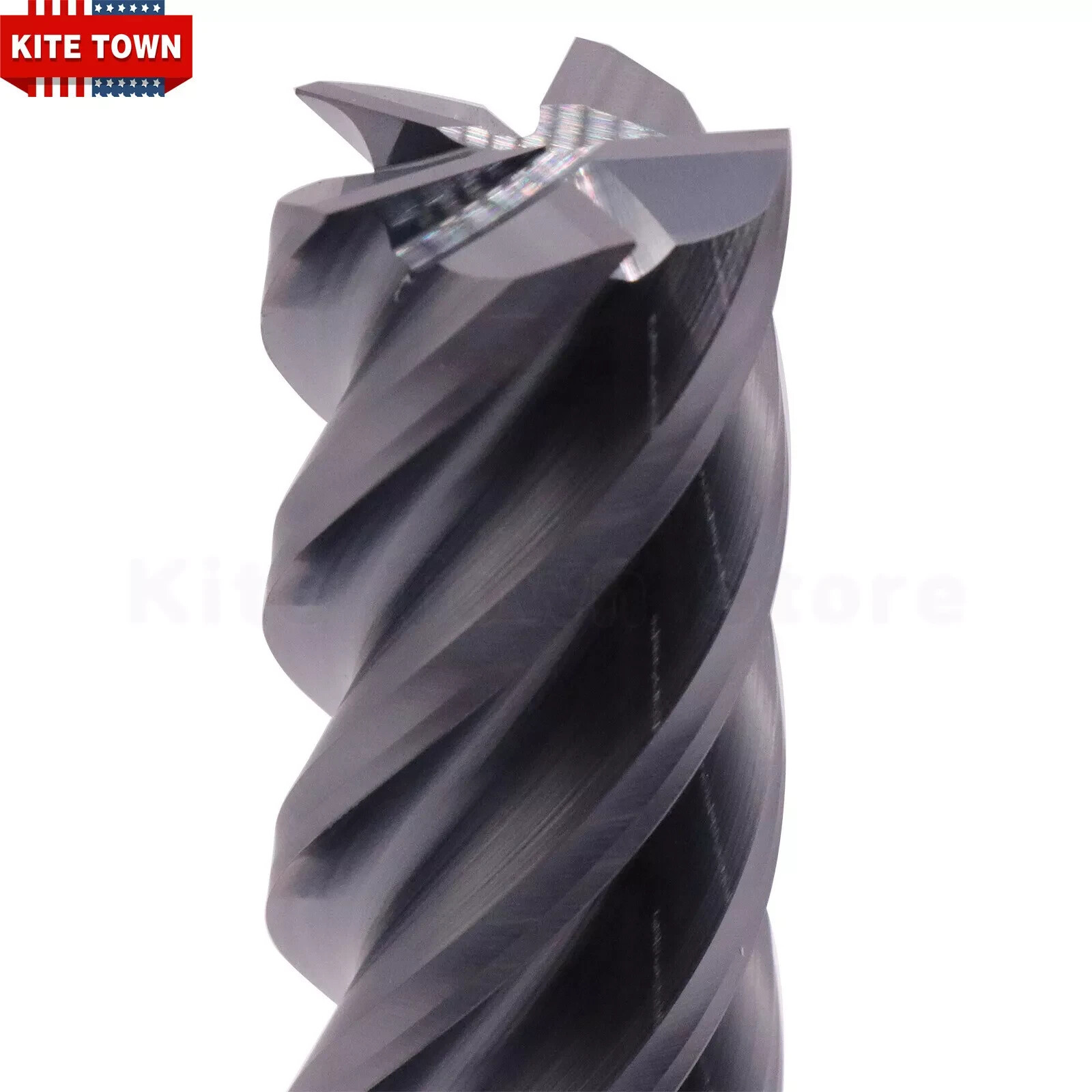 5 Flute Solid Carbide 3/4″ x 2-3/4″ x 6″ Long End Mill – AlTiN Coated