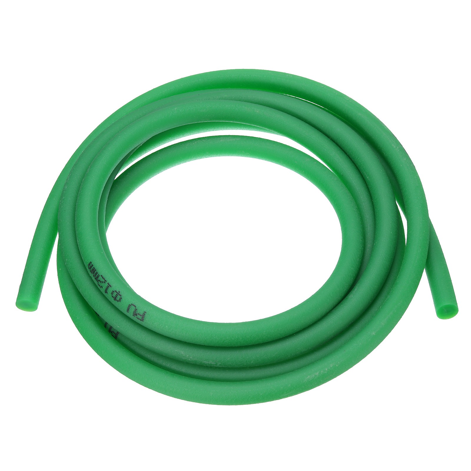 Polyurethane Round Belts 12mm Dia, 3 Meters (10ft) Length (Rough Surface, Green)
