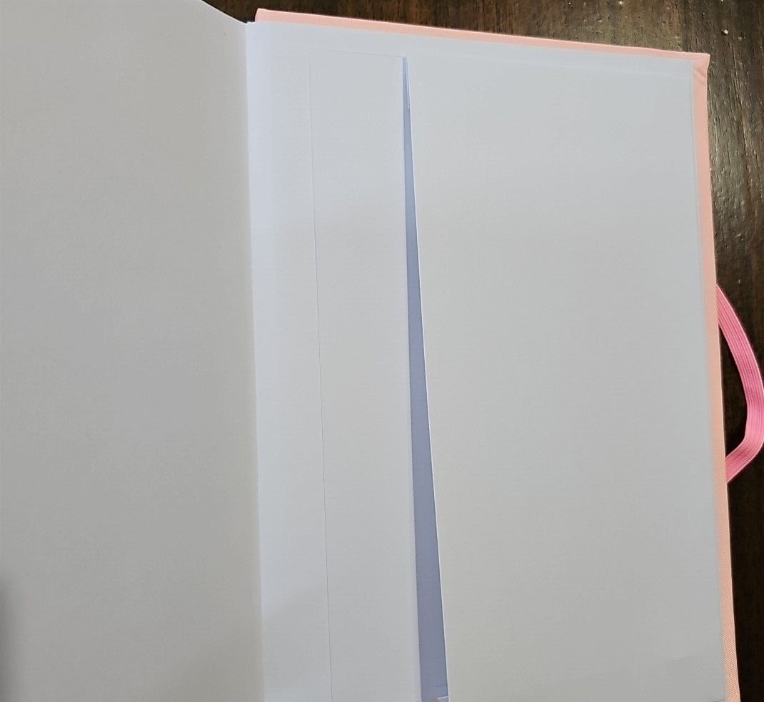 Planner 2024 Jul to 2025 Jun Daily Weekly Tabbed Peach Hardbound 6″x8.5″ Book