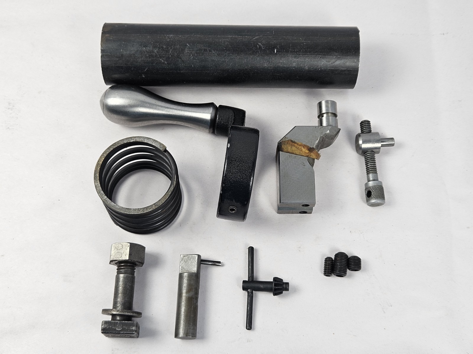 Weldon End Mill Sharpening Grinding Fixture with Case and Accessories Incomplete