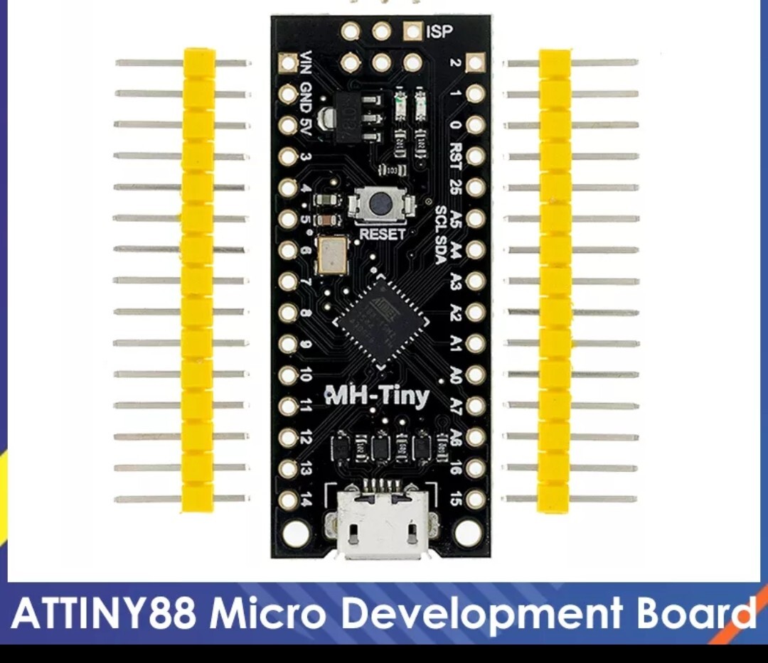 ATTINY88 Micro Development Board 16Mhz / Digispark ATTINY88 Upgrade for Arduino