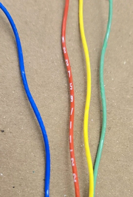 Mil-Spec 50 feet M22759 22 AWG Shielded 4 Twisted Silver PTFE Teflon Wire