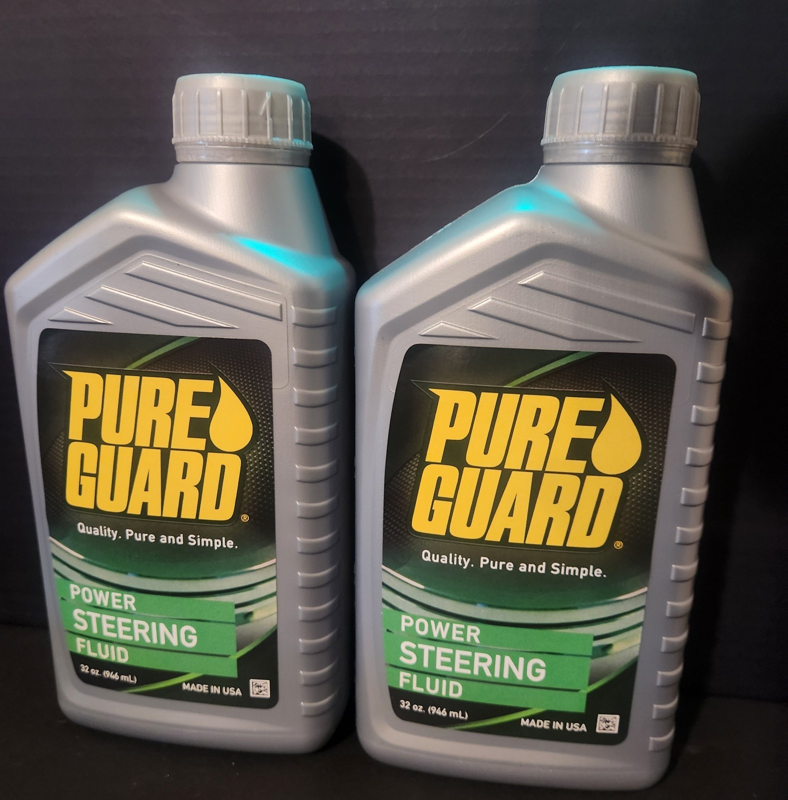 PUREGUARD Power Steering Fluid, 32 Oz (2 Quarts)