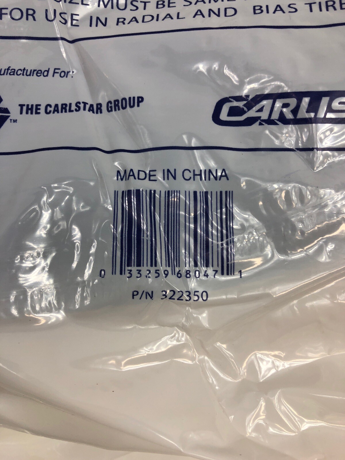 Carlisle 322350 Bias Front Farm Tube-TR15 Valve4.00/5.00/5.50/5.90 6.00-LOT OF 2