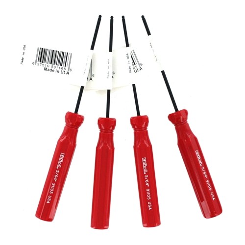 Eklind 91105 5/64 in Ball-Hex Screwdriver 6 in OAL 2-13/16 in Shank