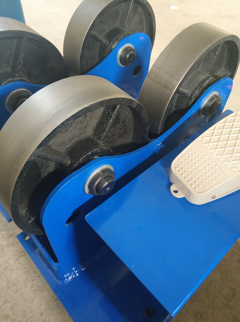 Iron Wheel Welding Turning Roll Welding Support Positioner Roller 110V 120W