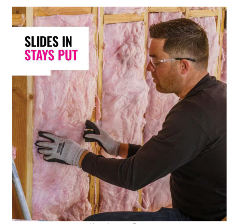 R- 13 Faced Fiberglass Insulation Roll 15 In. X 32 Ft. (1 Roll) new Owens
