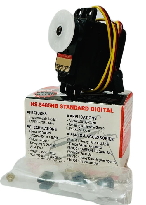 HS-5485HB Standard Karbonite Gear, Programmable Digital Sport Servo