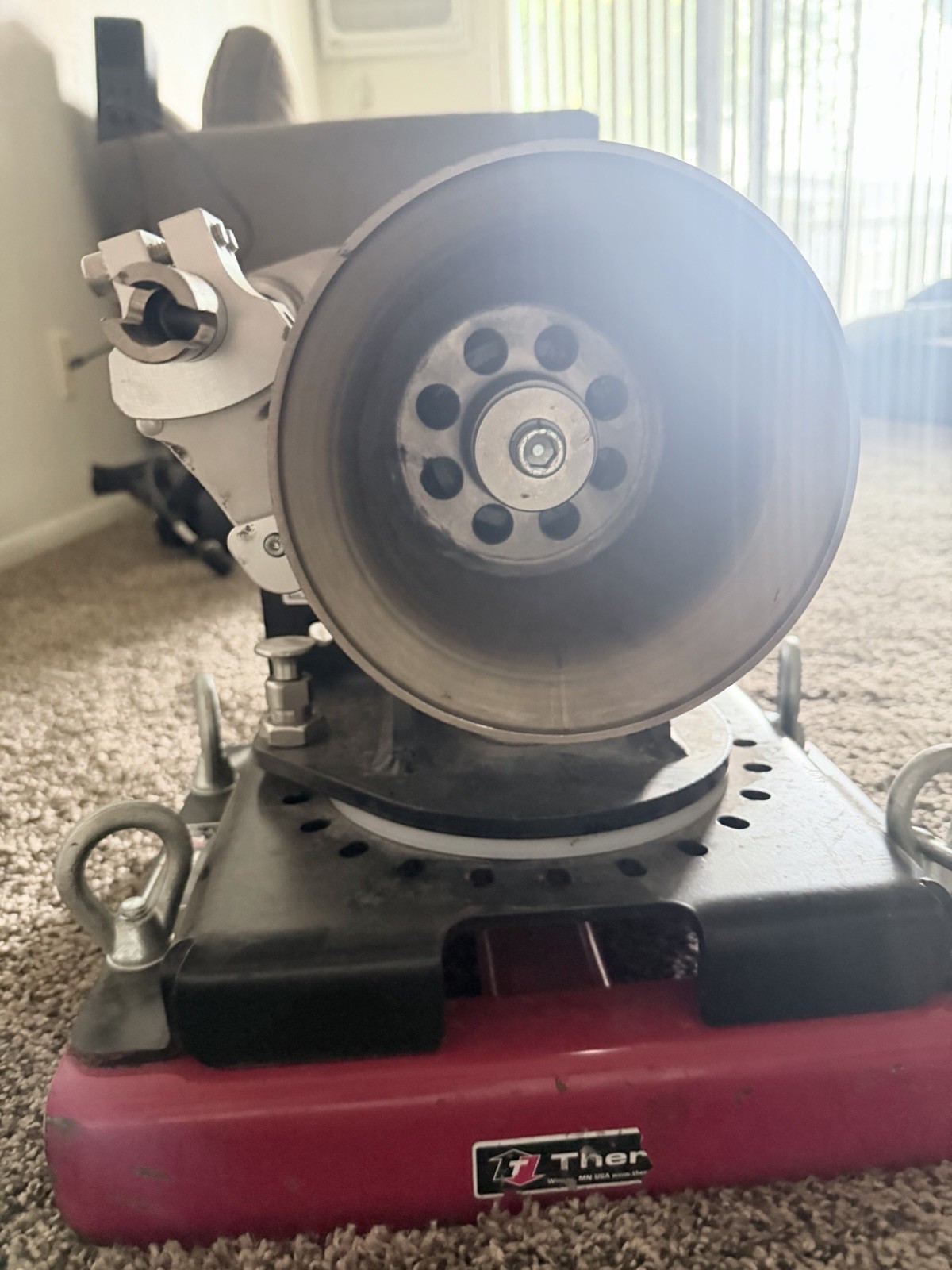 Thern 3CP1S-AFS Electric Winch 115V 1000 lb with Foot Switch