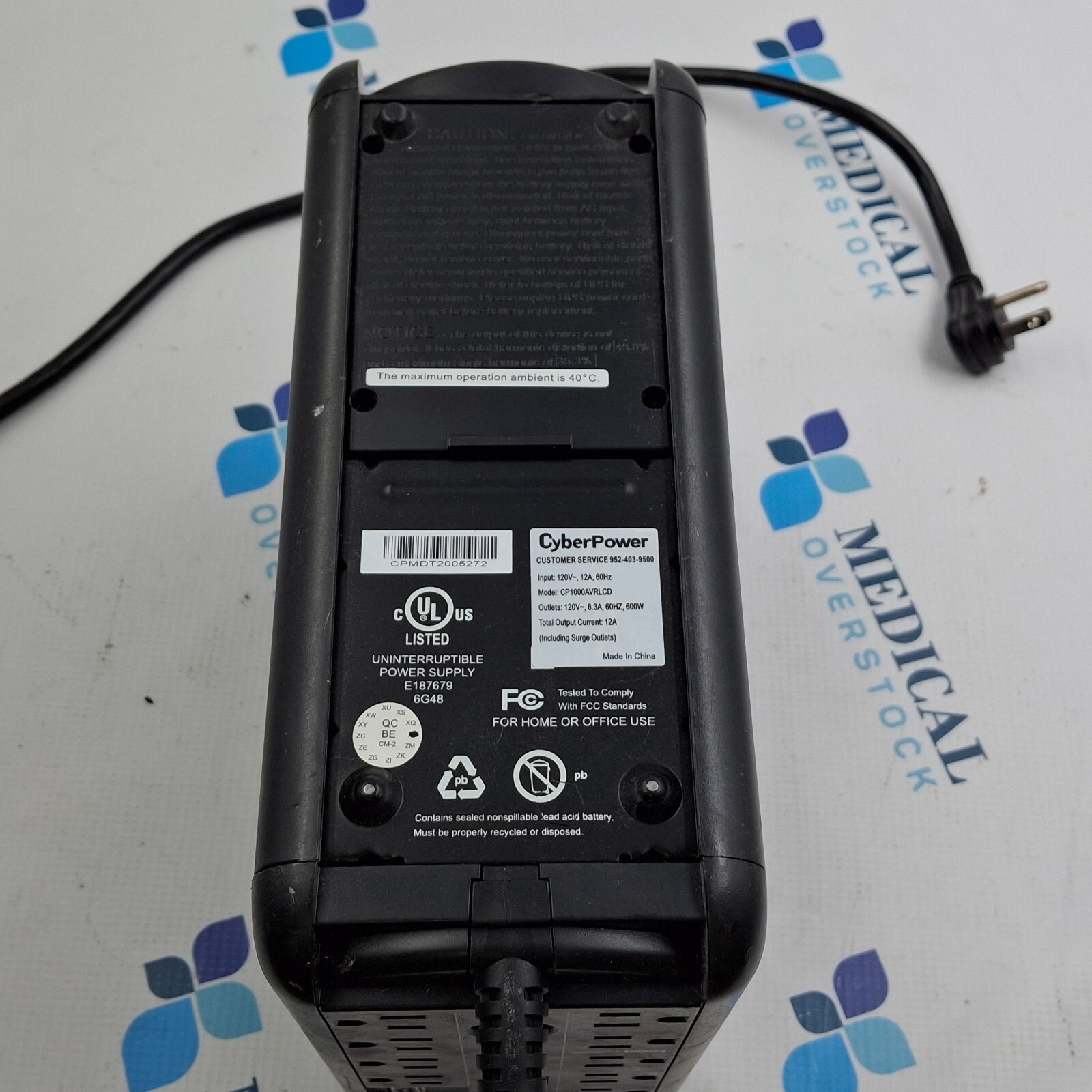 CyberPower 1000VA CP1000AVRLCD Battery Back Up