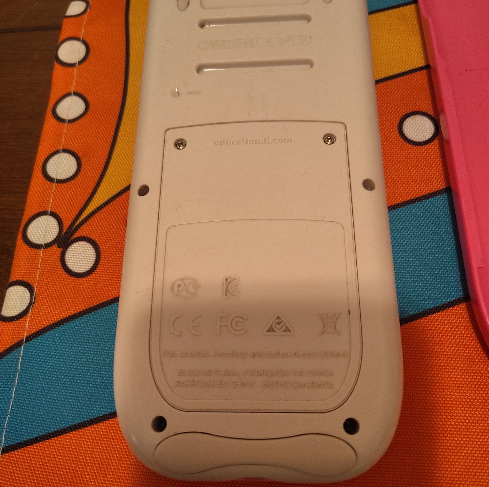 Texas Instruments TI-84 Plus C Silver Edition Graphing Calculator – Pink TESTED