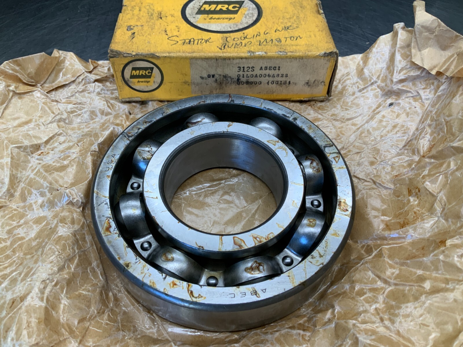 MRC 312S Radial/Deep Groove Ball Bearing – Round Bore, 60 mm ID