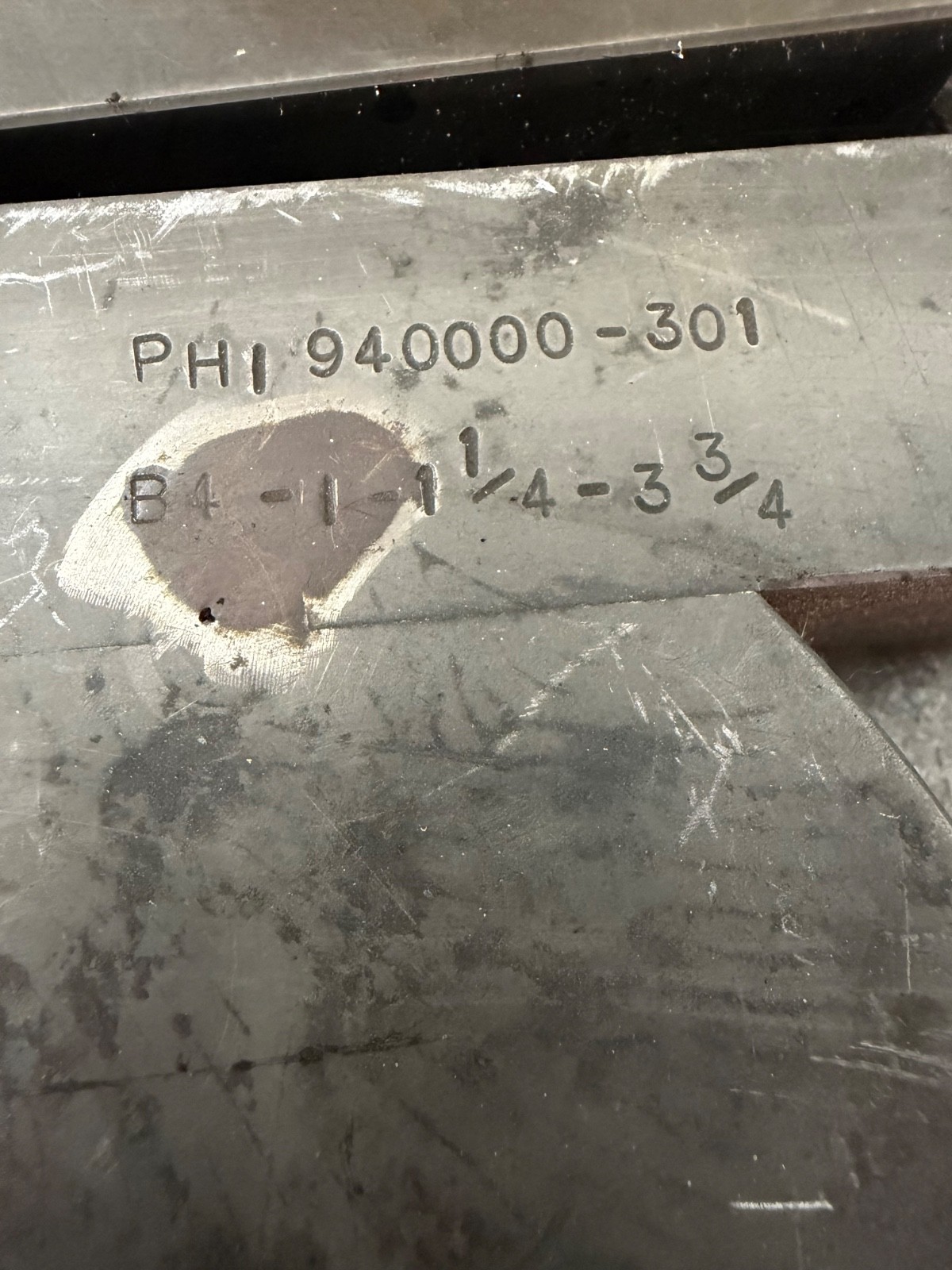 CONRAC / PHI tube bending die set 1.25″ x 3.75″ CLR tubing bender 1 1/4″