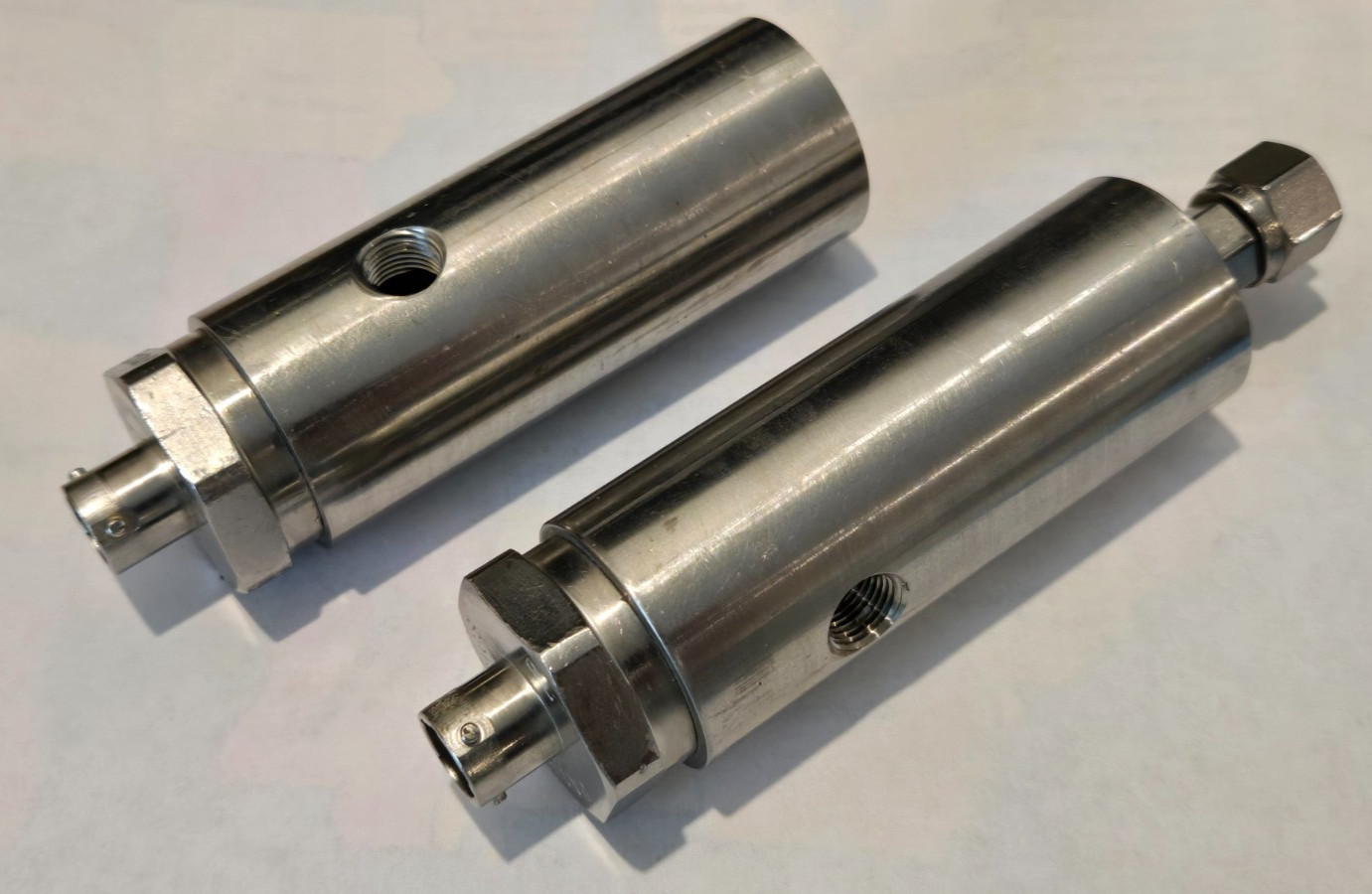 Panametrics Wetted Ultrasonic Flow Transducers 095268-12, 09 | 316 SS | 4-Pin