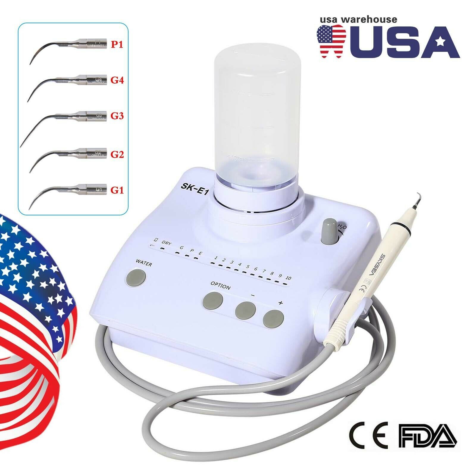 For Cavitron Dental Scaler Unit 2 Bottles Teeth Cleaning Unit For EMS SKYSEA