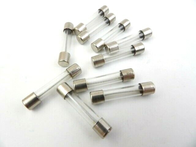 Lot of 10 Littelfuse 3AG1/2A 250V 1/2 Amp Glass Fuses Slow Blow 1/4″ x 1-1/4″