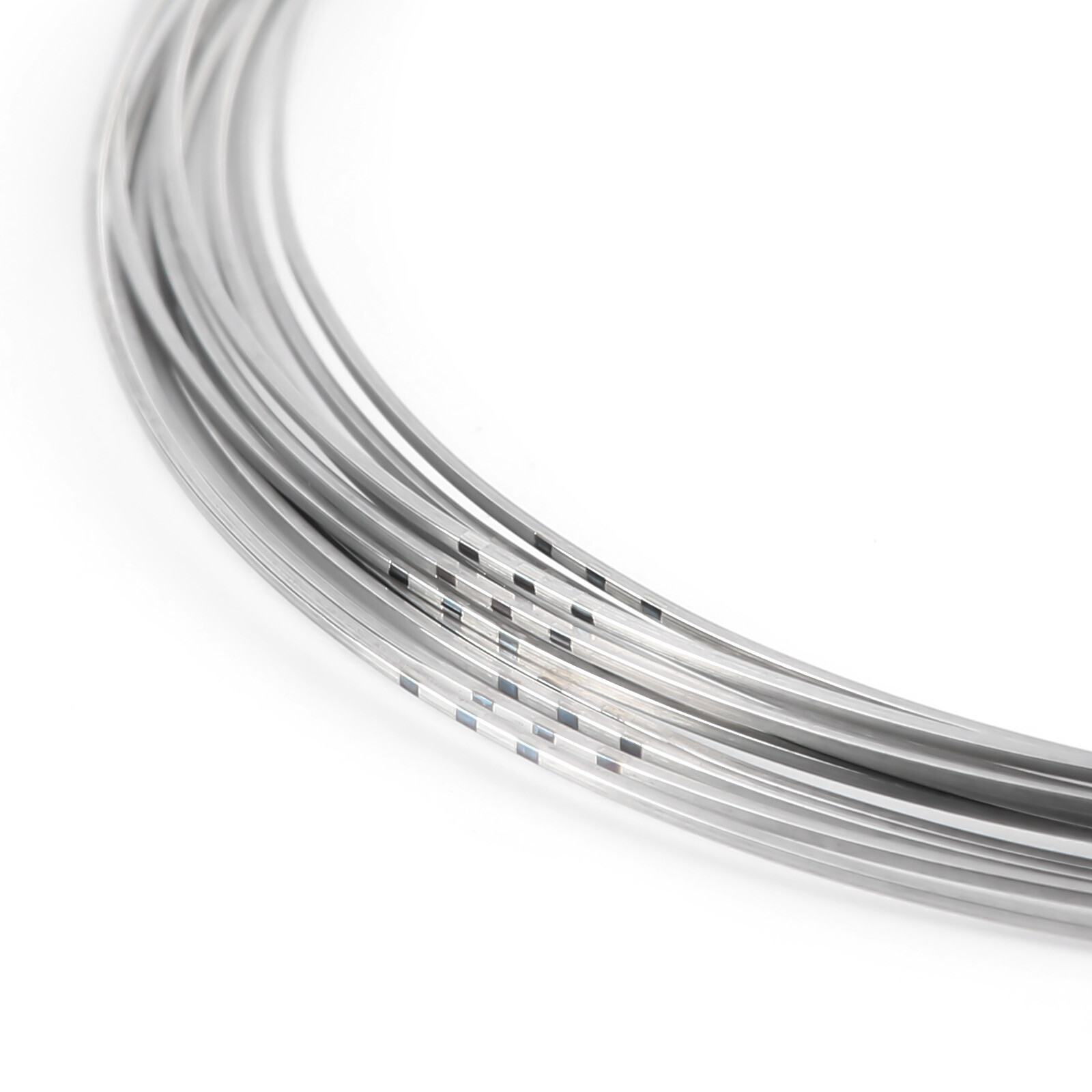 100pcs Dental Orthodontic Arch Wire Stainless Steel Rectangular Archwire Natural