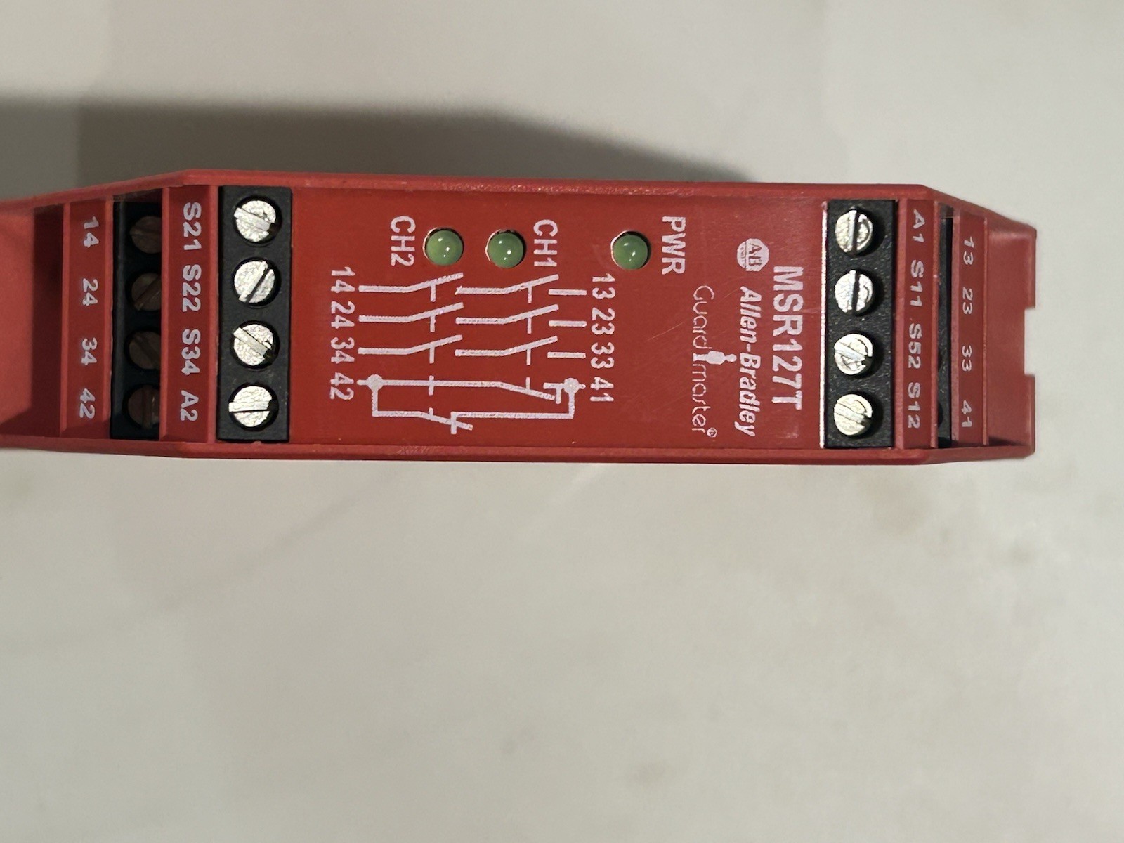 440R-N23126 New Allen Bradley Guardmaster MSR127T Safety Relay