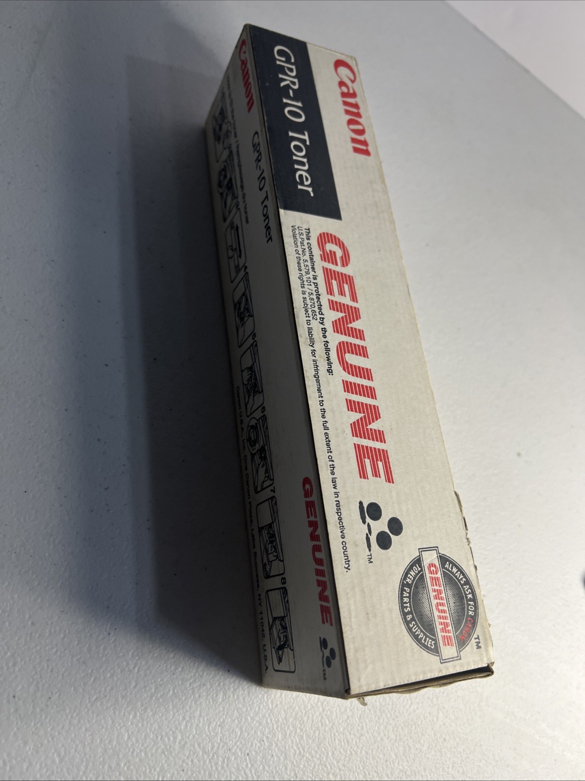 Genuine Canon 7814A003 (GPR-10) Black Toner Cartridge
