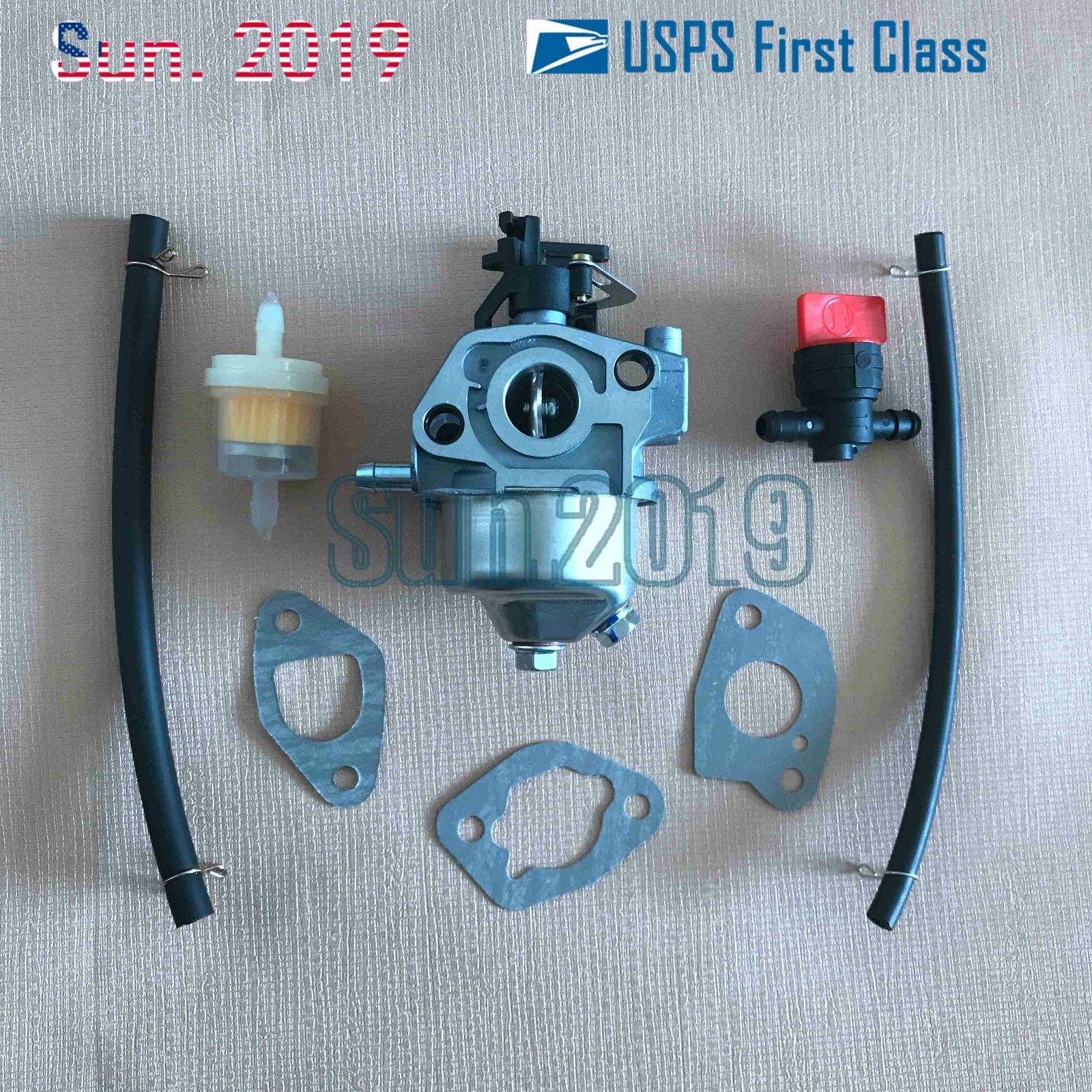 Carbruetor carb & Check valve & Fuel Filter For Model PC150368 Top Linkage