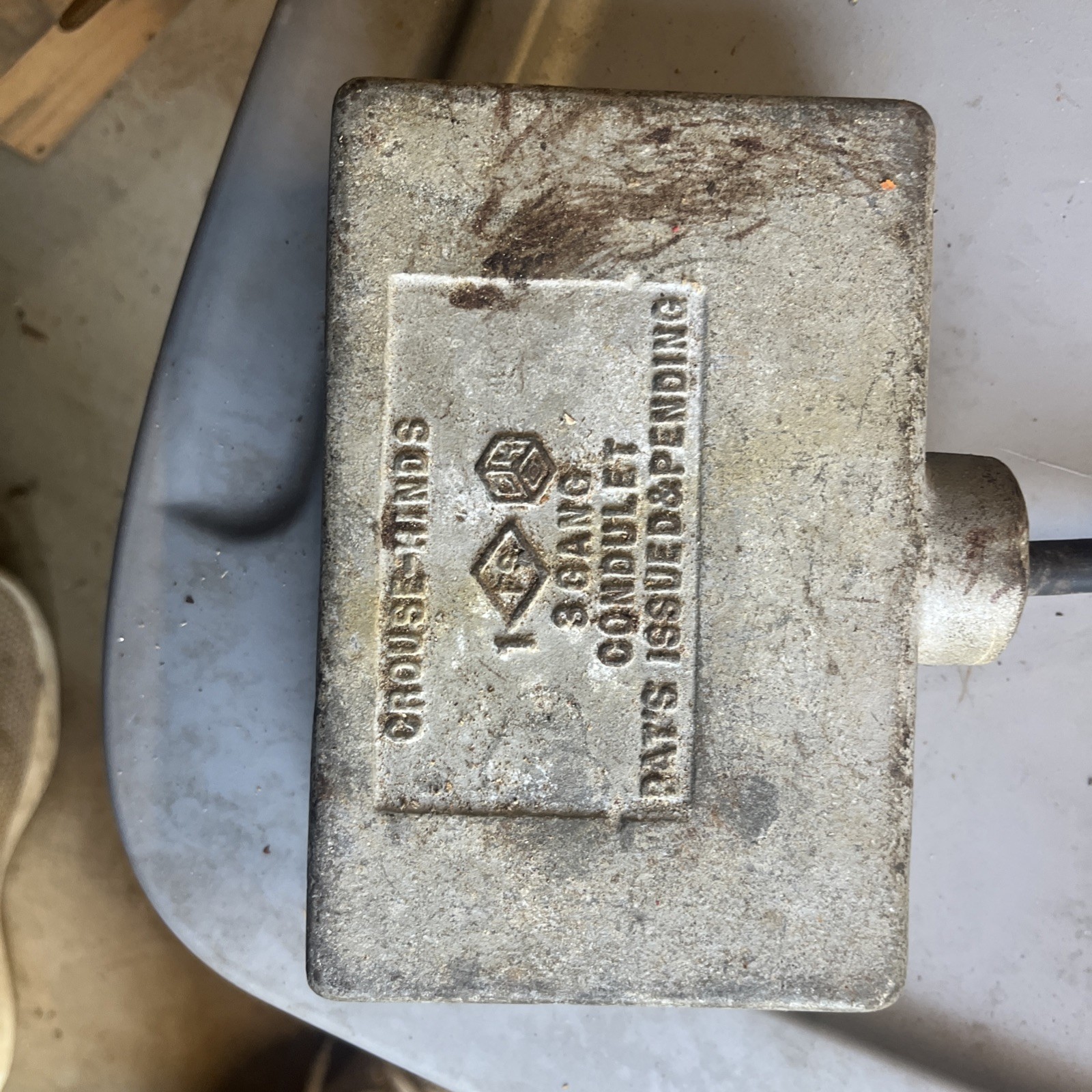 Vintage 6 Plug Junction Box Heavy duty industrial