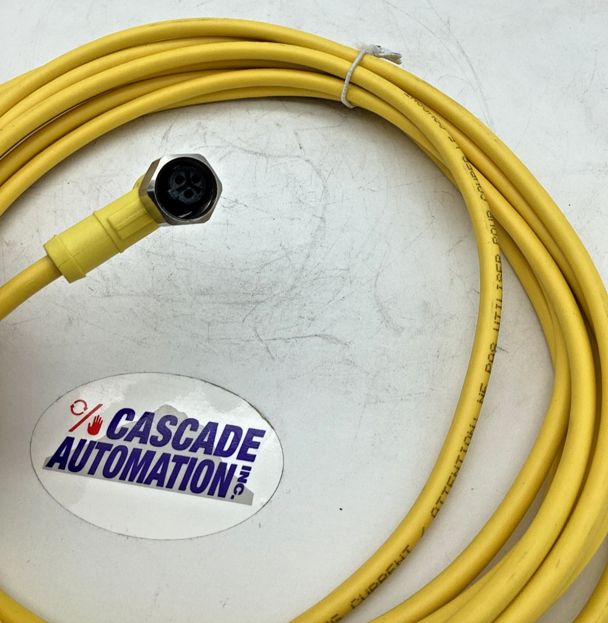 LOT OF 3 IFM EFECTOR E18209 SENSOR CABLE 1/2″ 3-PIN RIGHT ANGLE 5M (NOS)