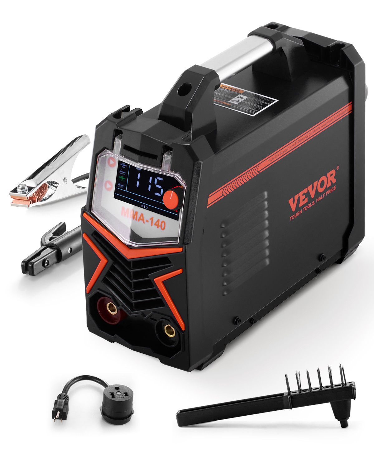 VEVOR TIG Welder 4-In-1 Welding Machine Pulse MMA Lift STICK IGBT Inverter LED