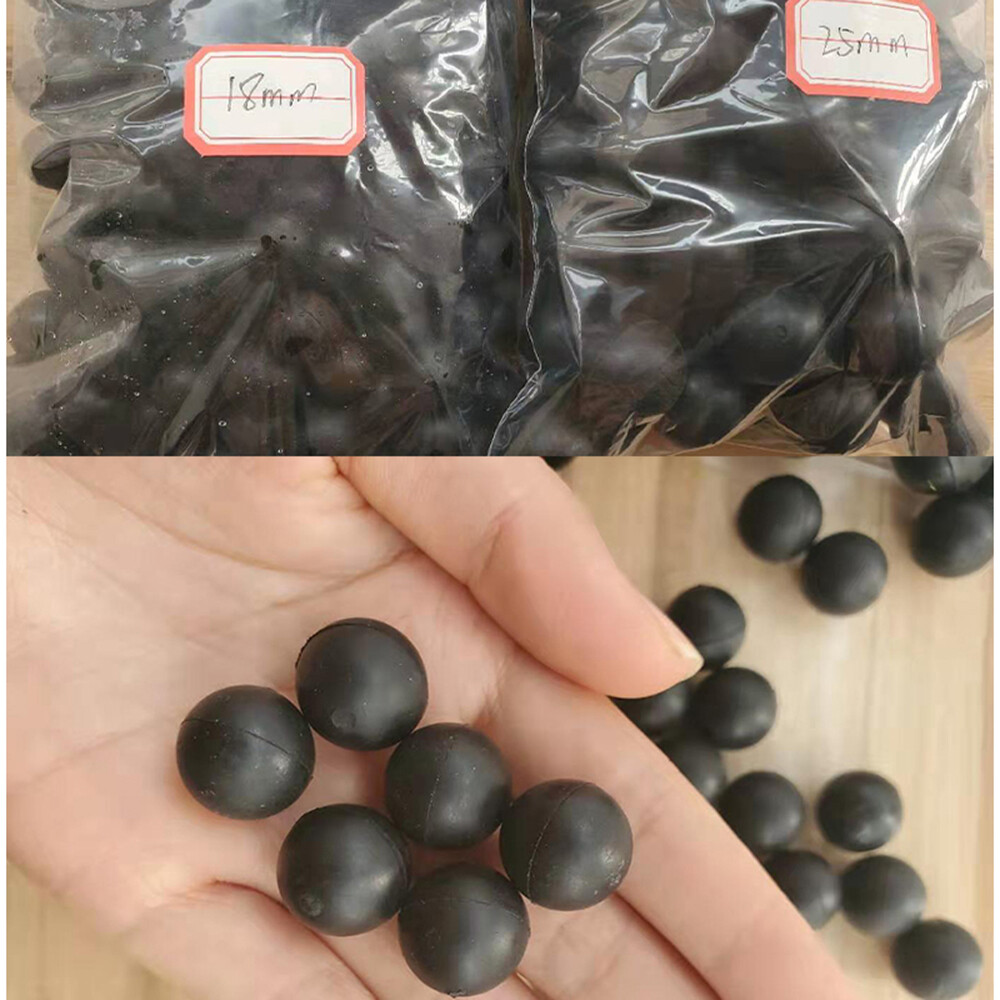 NBR Solid Ball Nitrile Rubber Ball 6~12mm Black Oil Resistant Fuel Petrol Diesel