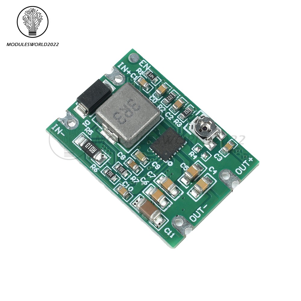 DC 3–20V to 1.2–18V Buck-Boost Module Regulated Power Supply Module for Battery