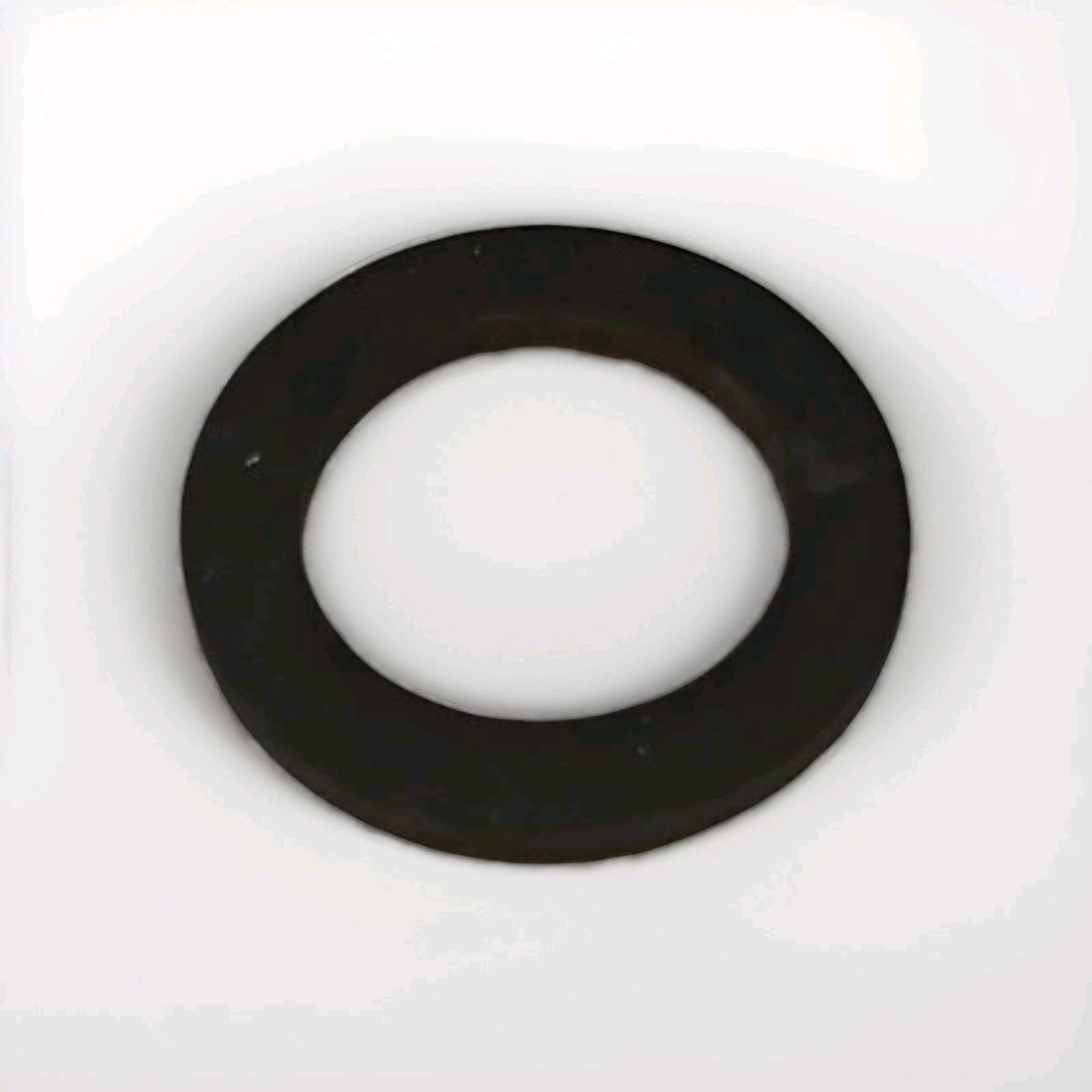 Lot Of 10 Unbranded 1.5″ Black Rubber Flat O-Rings