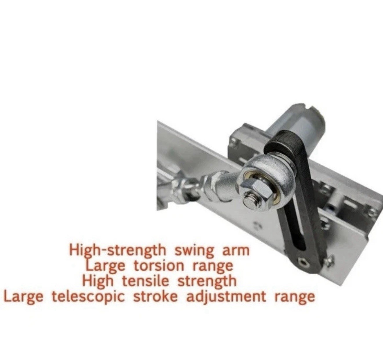 DIY Reciprocating Linear Actuator 24V200RPM Adjustable Stroke30-150mm Motor kit