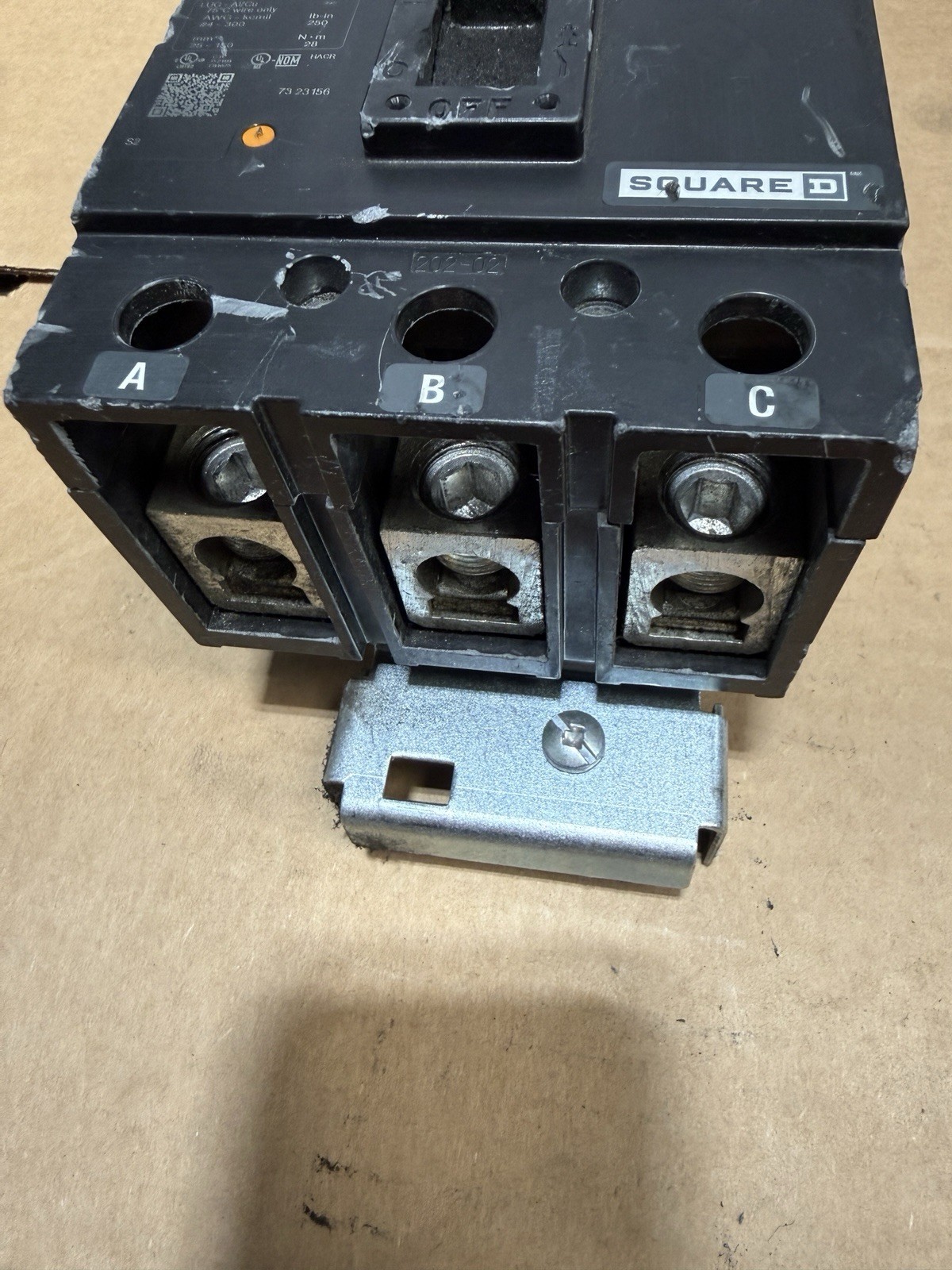 Square D QDA32100RP 100 Amp 240V 3 pole I-Line PowerPact