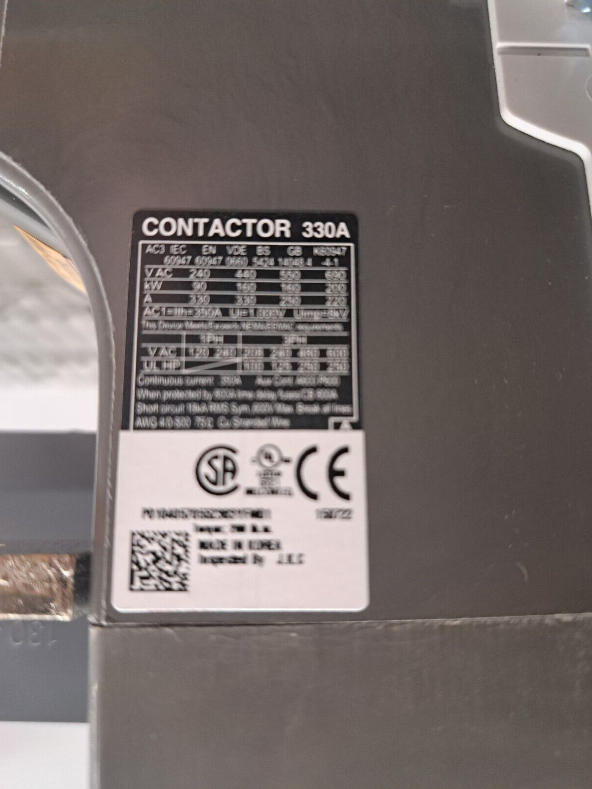 New, Cerus Industrial, MRC-330A-100V, CONTACTOR AC100-240V 50/60Hz, DC100-220V