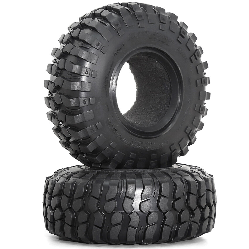 1.9” Universal Crawler Tire 106MM Rock TerrainTire for 1/10 Model Cars