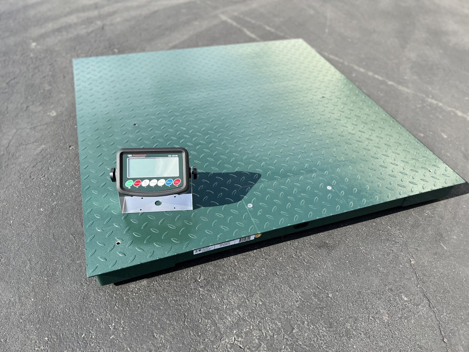 5 Year Warranty Thunderbolt 4×4 Heavy Duty 48″ x 48″ Floor Scale 5,000 lb NTEP