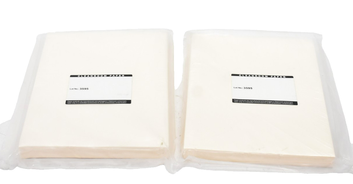 500 Sheets Cleanroom Paper 8-1/2″ x 11″ Tan/Beige Heavy Duty Bulk Pack