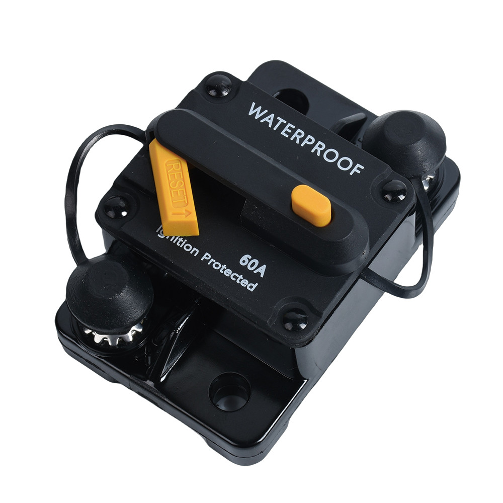 30A-300 Amp 12-48V DC Waterproof Circuit Breaker Auto/Marine/Solar Manual Reset