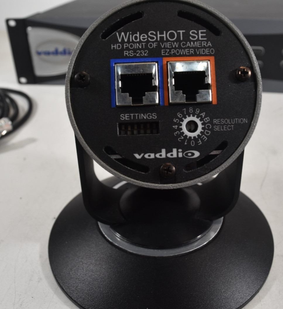 Vaddio 998-8230-000 AV Bridge MATRIX PRO w/ 3 Vaddio WideSHOT SE Cameras
