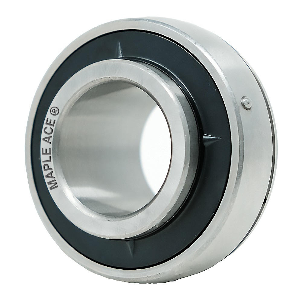 UC205-16 Insert Bearing 1″ Bore, Spherical OD, Set Screws, Lube Hole (Qty 1)