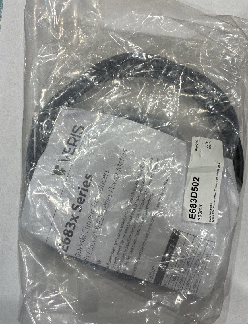 Veris E683D502 CT Current transformer Cat IV 600V