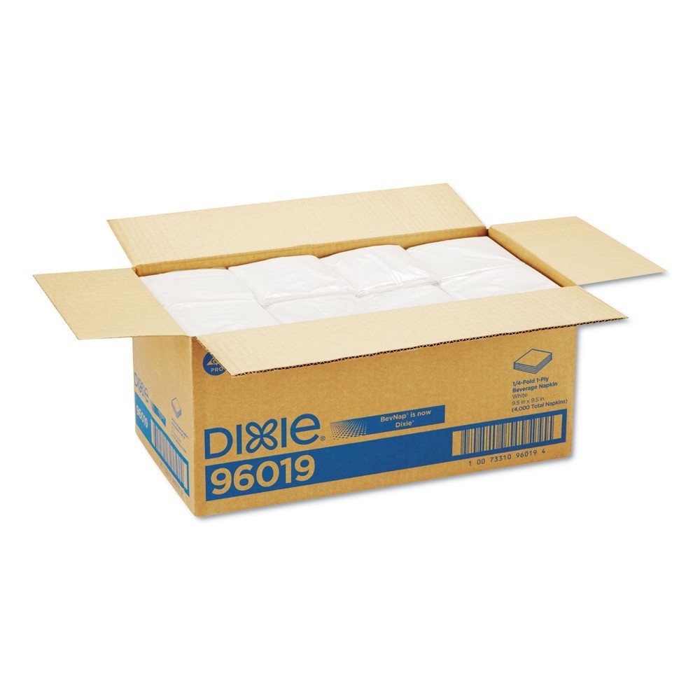 Georgia Pacific Professional 96019 Single-Ply Beverage Napkins (4000/Ct) New