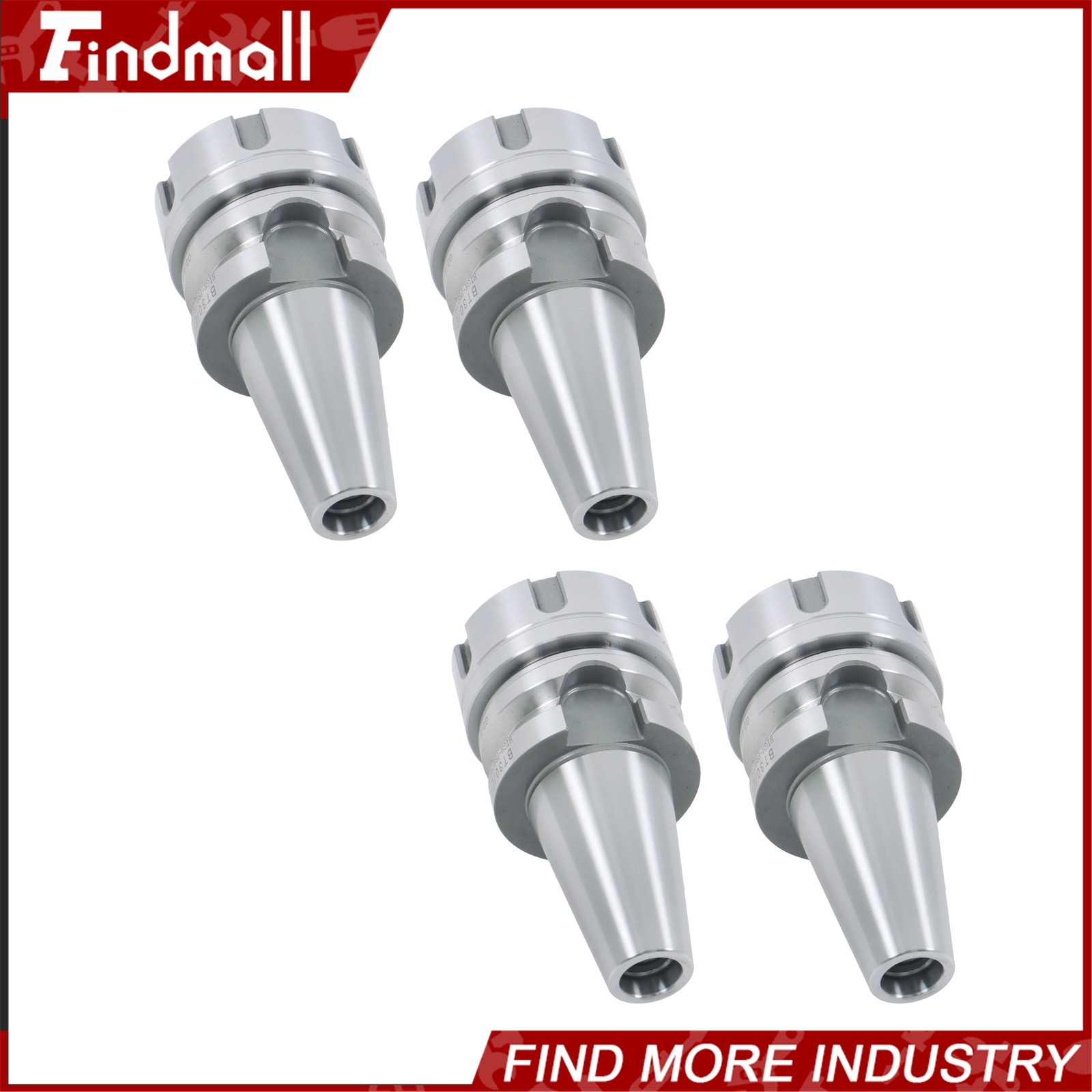 Findmall BT30 ER32 Tool Holder 4 Pack Set 2.05 Inch G2.5 Balanced 20000RPM