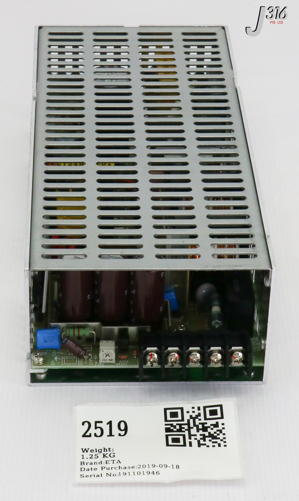 2519 POWER SOURCE PS AC100-240V 60/60HZ 4A-1.8A OUTPUT +24V 10A PFE24HSX-PU