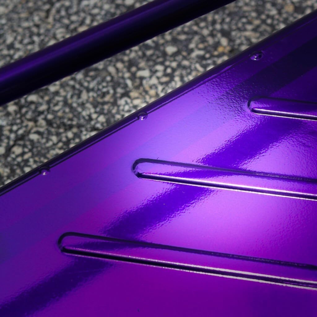 Candy Purple Powder Coating – High Gloss Finish